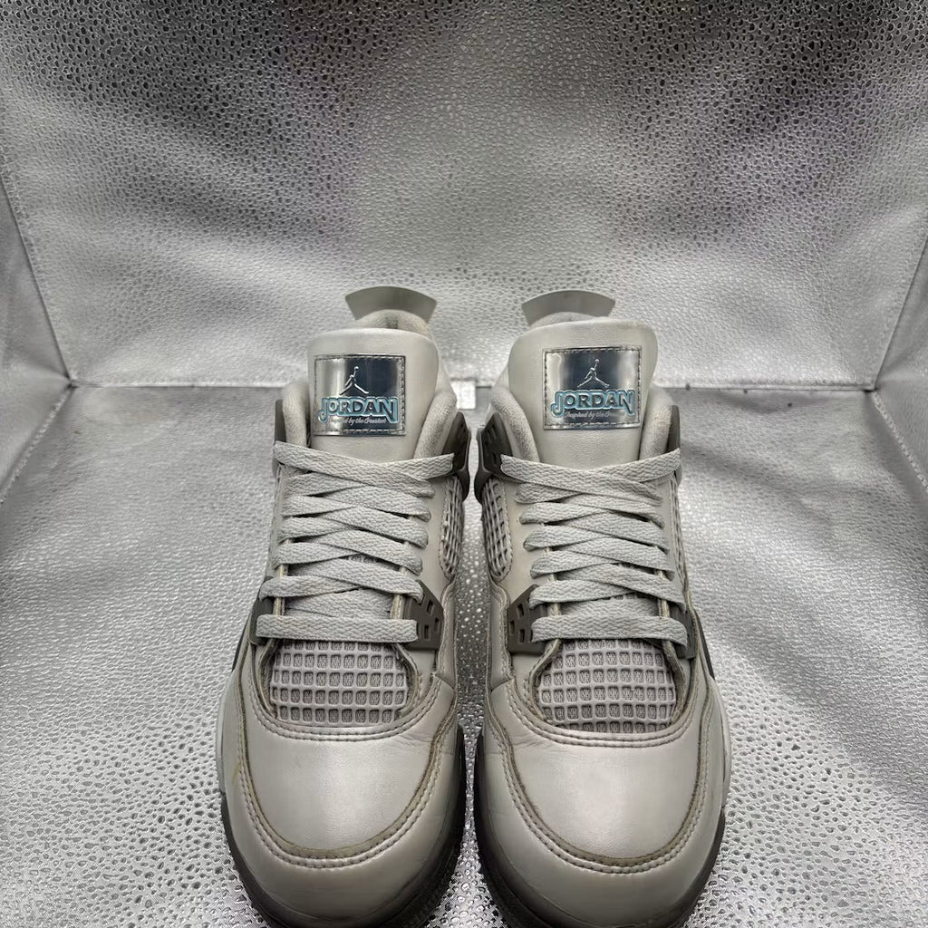 Air Jordan 4 Retro Photon Dust Blue Chill (GS) product image 2, provided for visual reference and product detail review