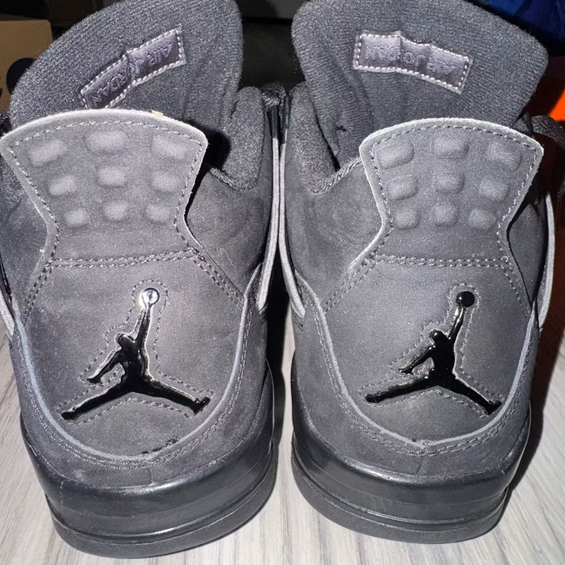 Air Jordan 4 Retro Black Cat (2020) product image 3, provided for visual reference and product detail review