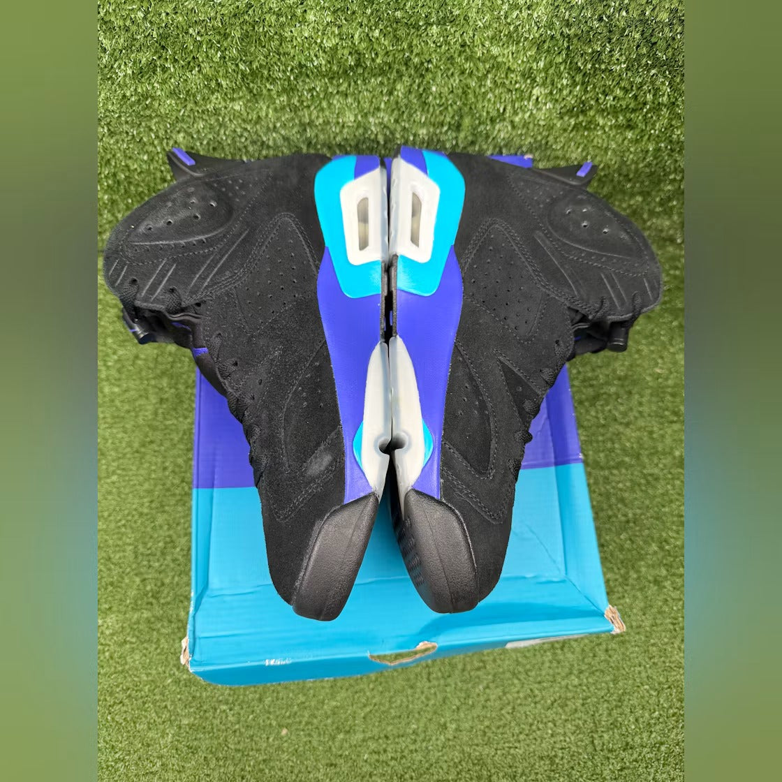 Air Jordan 6 Retro Aqua product image 6, provided for visual reference and product detail review