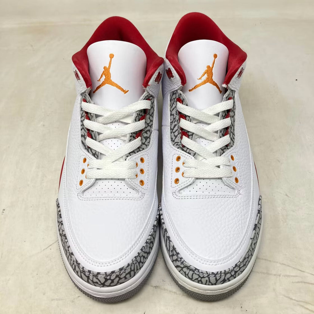 Air Jordan 3 Retro Cardinal Red product image 5, provided for visual reference and product detail review