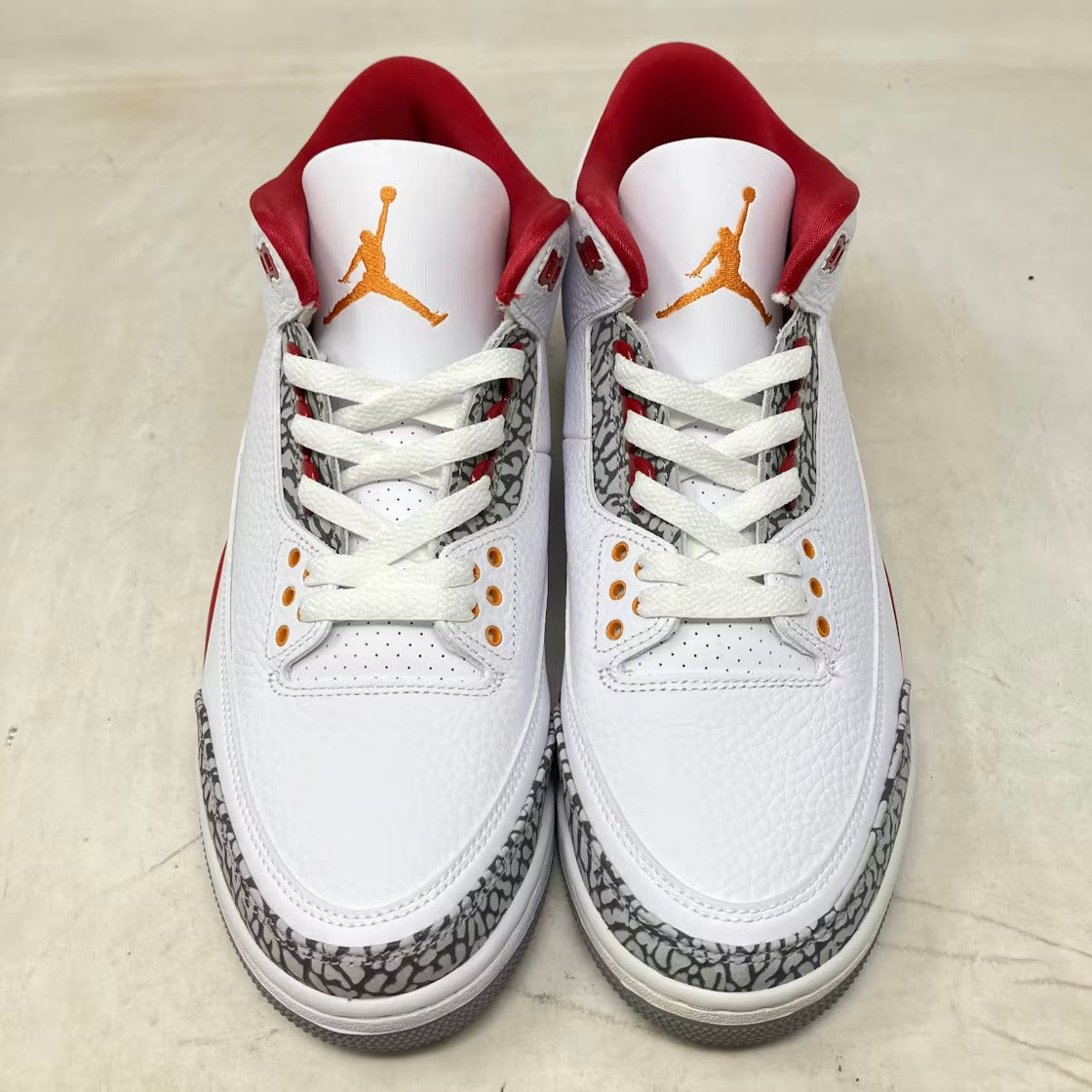 Air Jordan 3 Retro Cardinal Red product image 5, provided for visual reference and product detail review
