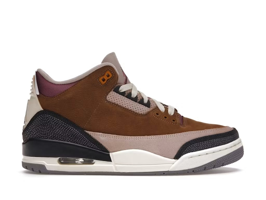 Air Jordan 3 Retro Winterized Archaeo Brown product image 1, provided for visual reference and product detail review
