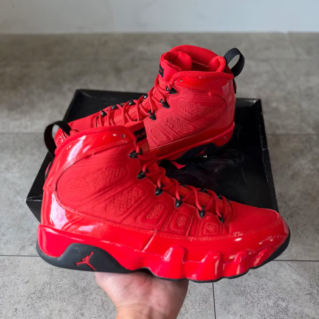 Air Jordan 9 Retro Chile Red product image 3, provided for visual reference and product detail review