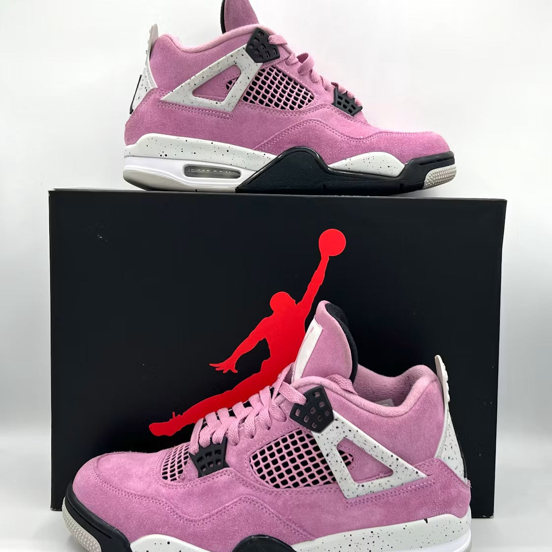 Air Jordan 4 Retro Orchid (Women) product image 2, provided for visual reference and product detail review