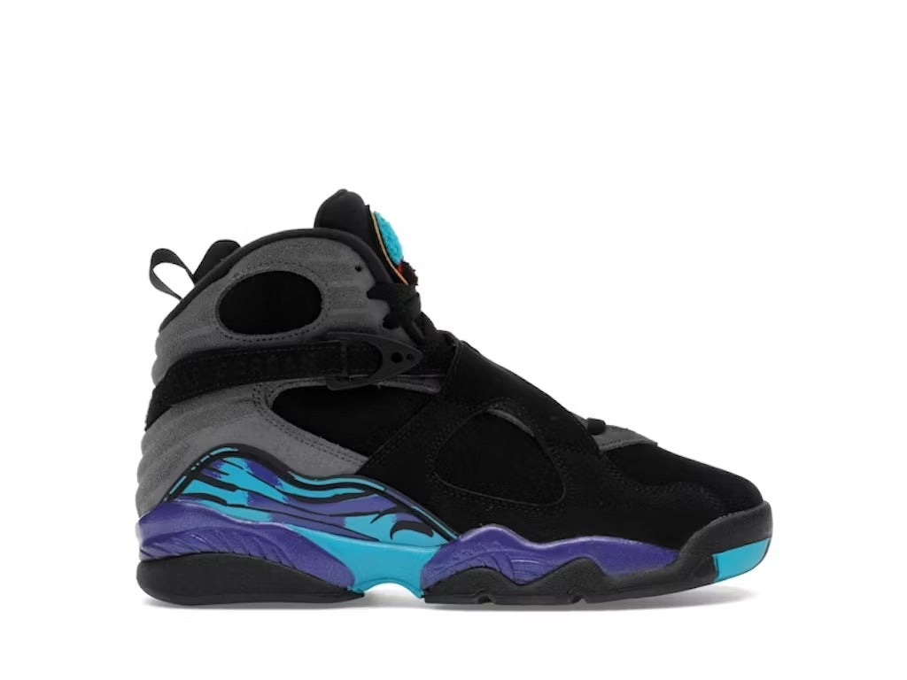 Air Jordan 8 Retro Aqua (2025) (GS) product image 1, provided for visual reference and product detail review