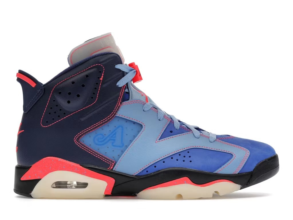 Air Jordan 6 Retro Awake NY Midnight Navy product image 1, provided for visual reference and product detail review