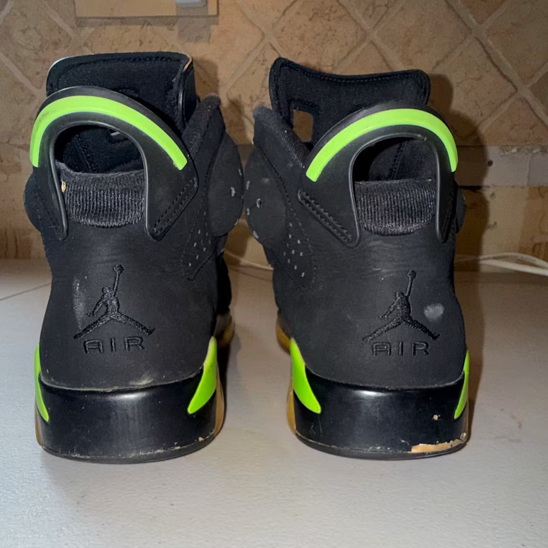 Air Jordan 6 Retro Electric Green product image 4, provided for visual reference and product detail review