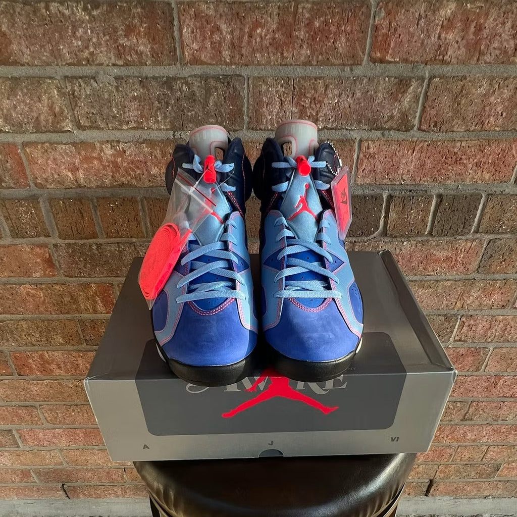 Air Jordan 6 Retro Awake NY Midnight Navy product image 2, provided for visual reference and product detail review