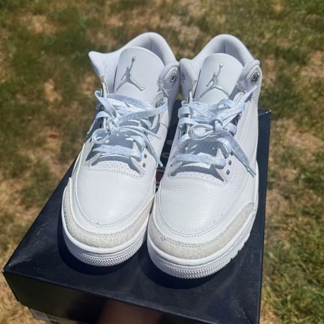 Air Jordan 3 Retro Pure Money (2025) product image 3, provided for visual reference and product detail review