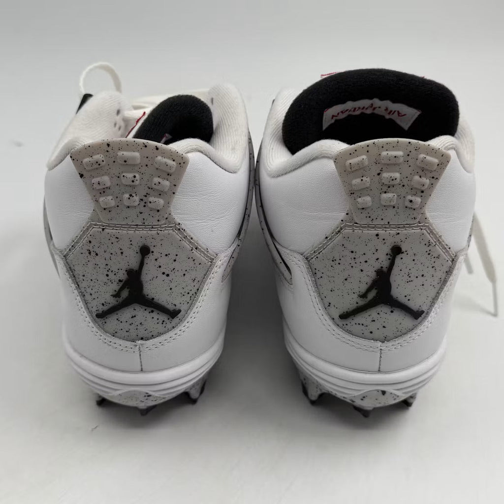Air Jordan 4 Retro TD Cleat White Cement product image 5, provided for visual reference and product detail review