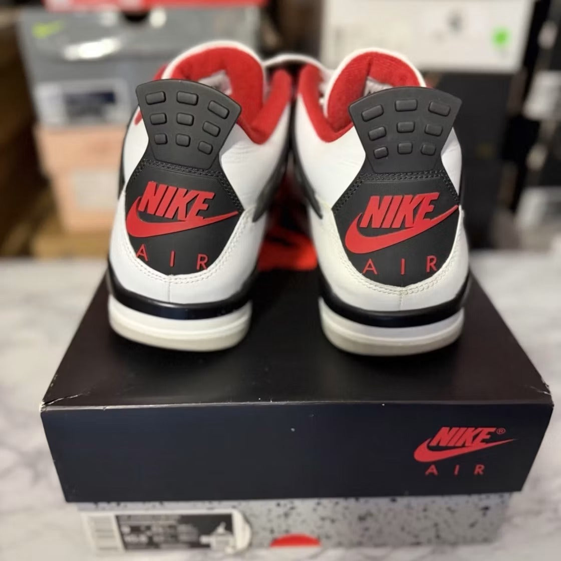 Air Jordan 4 Retro Fire Red (2020) product image 5, provided for visual reference and product detail review