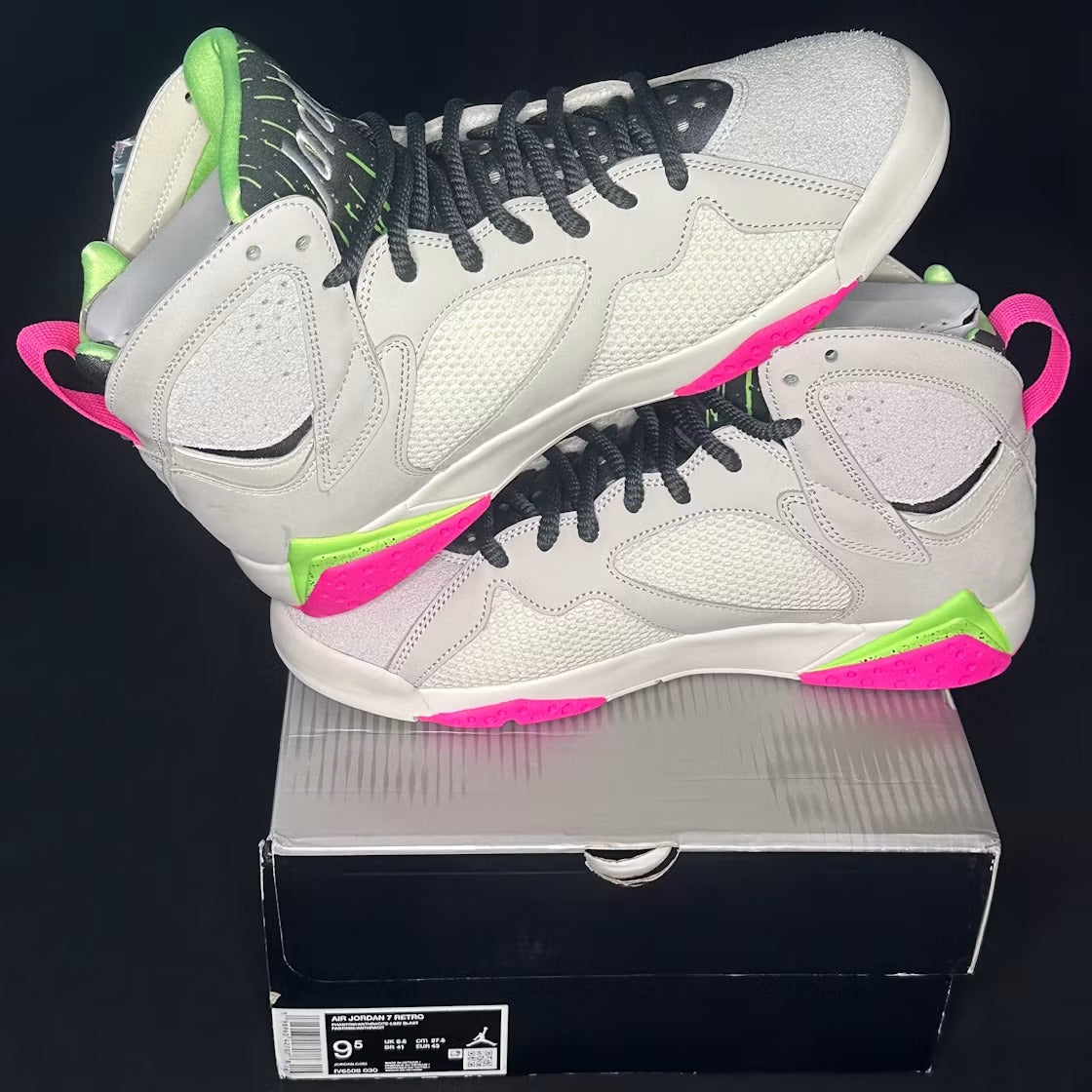 Air Jordan 7 Retro Tennis Day product image 3, provided for visual reference and product detail review