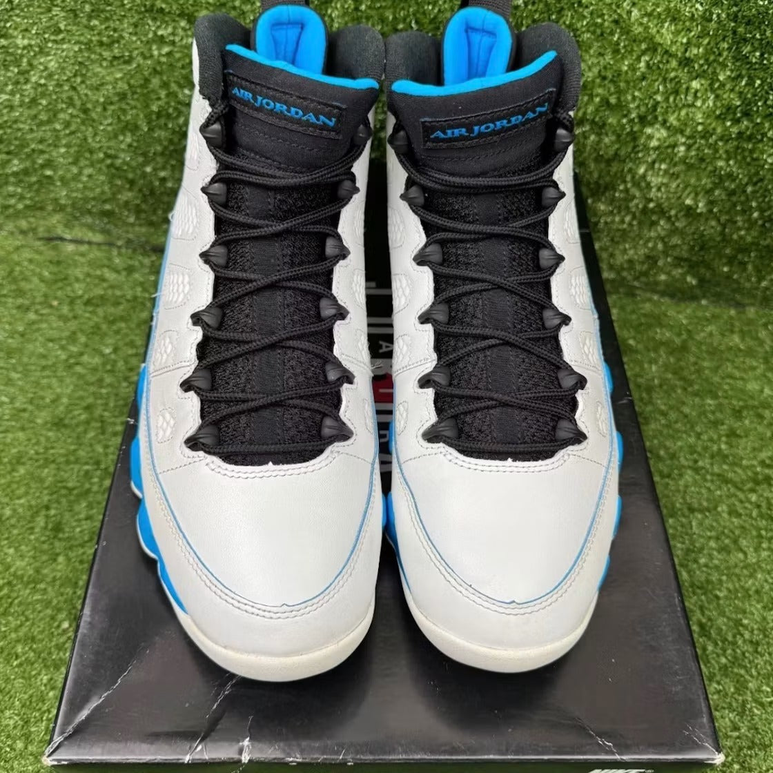 Air Jordan 9 Retro Powder Blue (2024) product image 2, provided for visual reference and product detail review