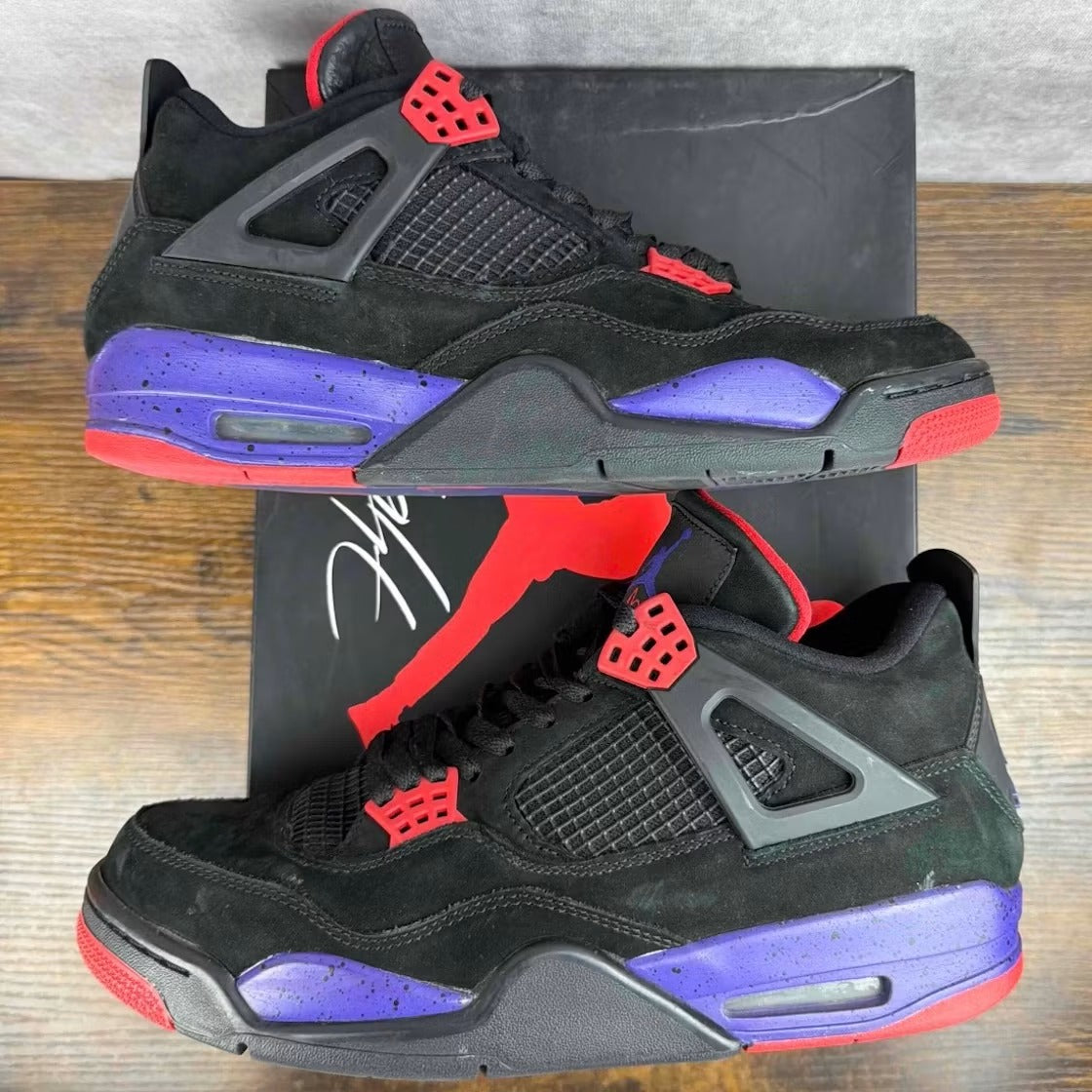 Air Jordan 4 Retro Raptors Drake OVO (2019) product image 3, provided for visual reference and product detail review