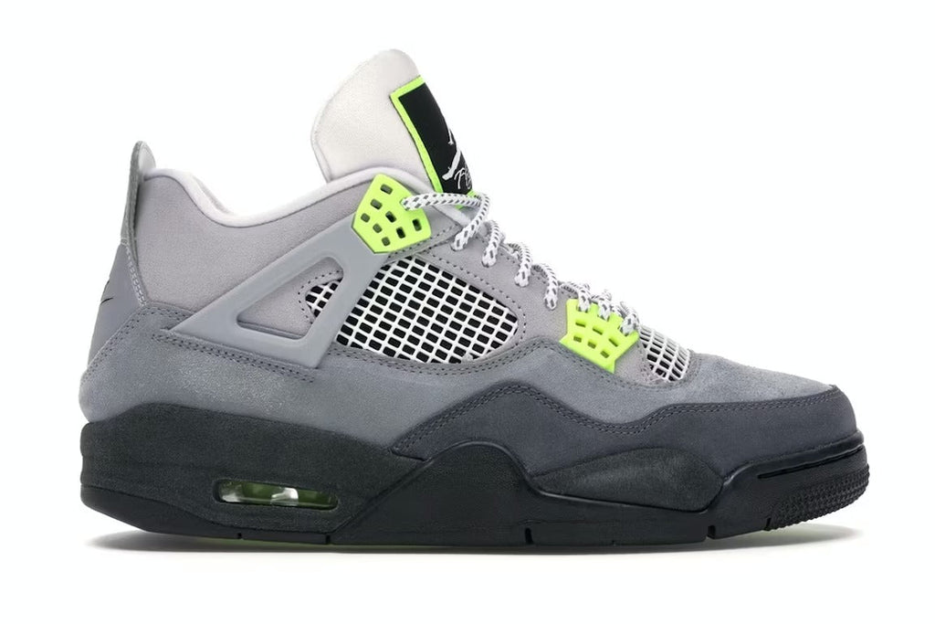 Air Jordan 4 Retro SE 95 Neon product image 1, provided for visual reference and product detail review