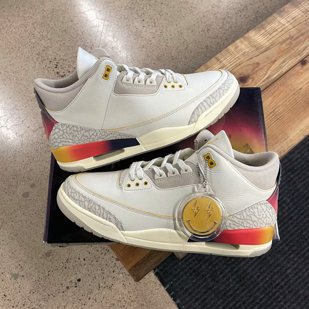 Air Jordan 3 Retro SP J Balvin Medellín Sunset product image 4, provided for visual reference and product detail review
