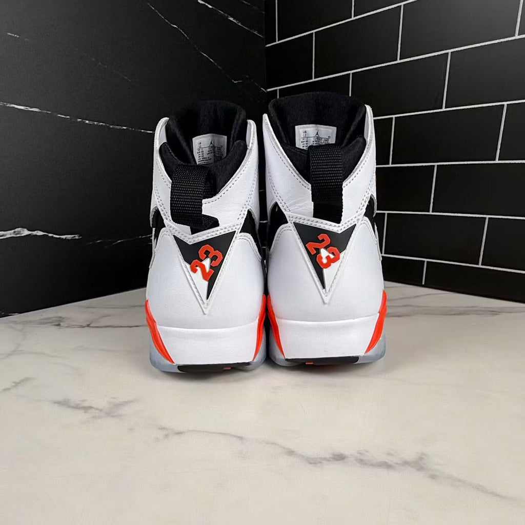 Air Jordan 7 Retro White Infrared product image 3, provided for visual reference and product detail review