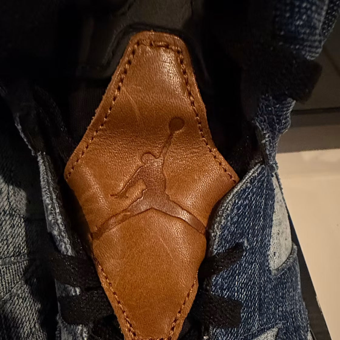 Air Jordan 6 Retro Washed Denim product image 3, provided for visual reference and product detail review