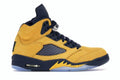 Air Jordan 5 Retro Michigan (2019) product image 1, provided for visual reference and product detail review