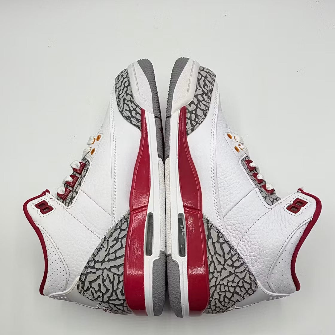 Air Jordan 3 Retro Cardinal (GS) product image 5, provided for visual reference and product detail review