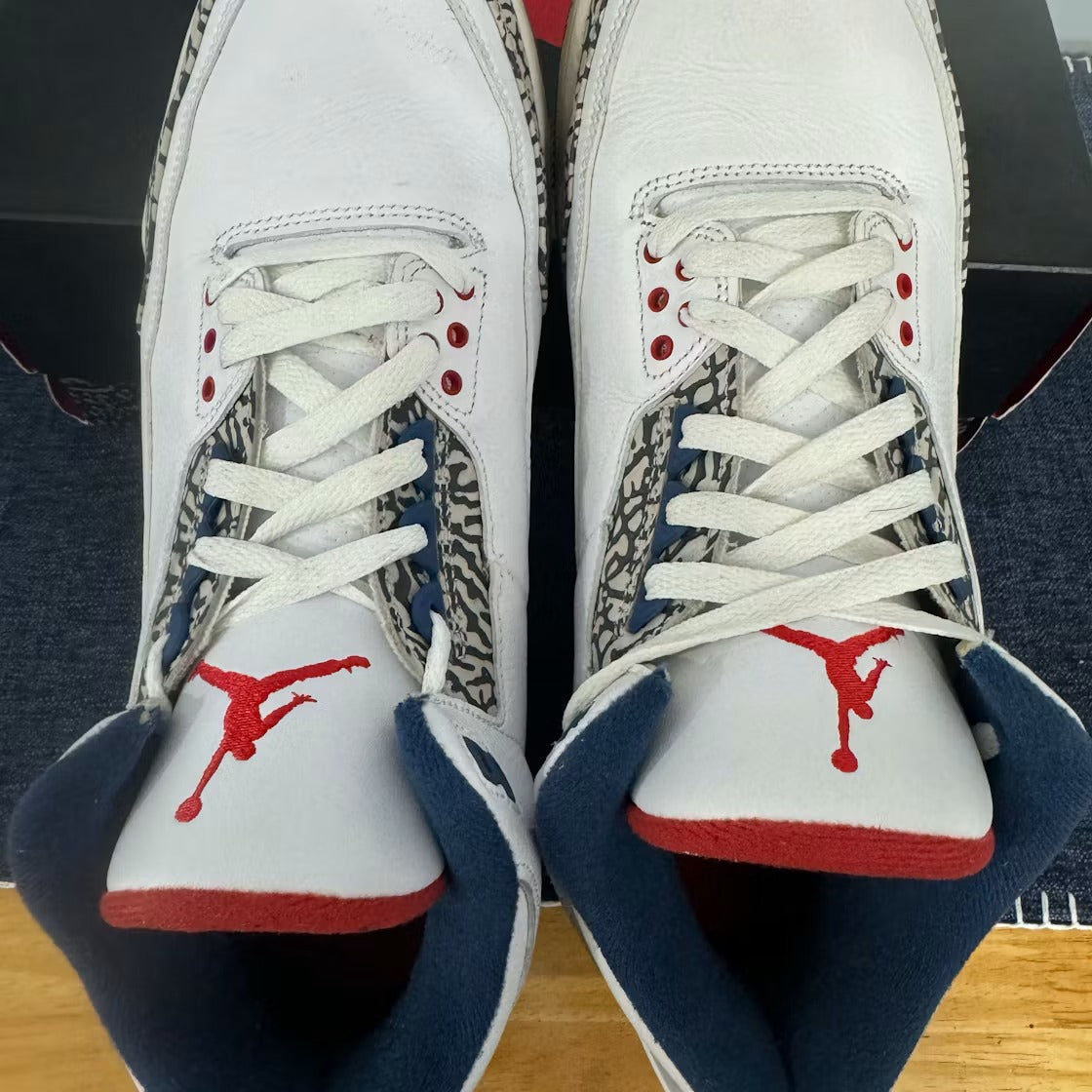 Air Jordan 3 Retro True Blue (2016) product image 4, provided for visual reference and product detail review