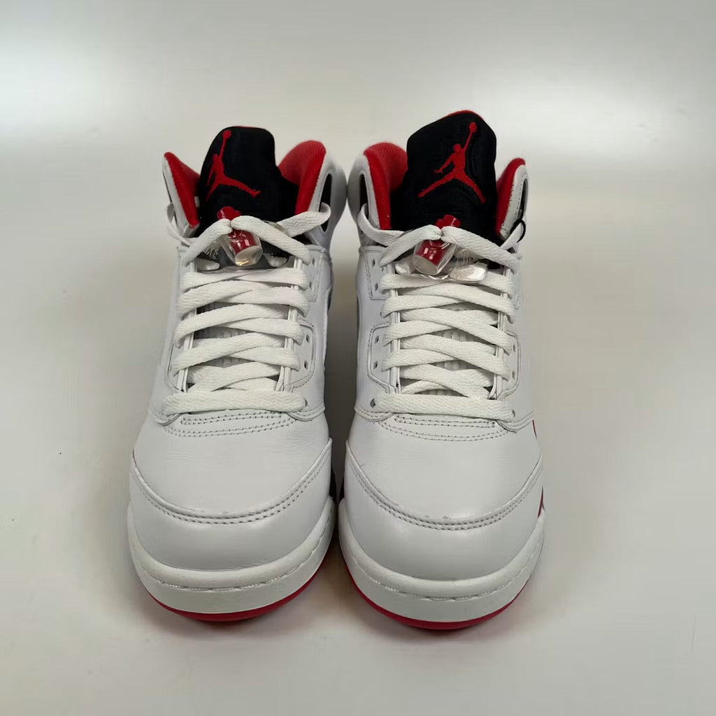 Air Jordan 5 Retro Fire Red Black Tongue (2025) (GS) product image 5, provided for visual reference and product detail review