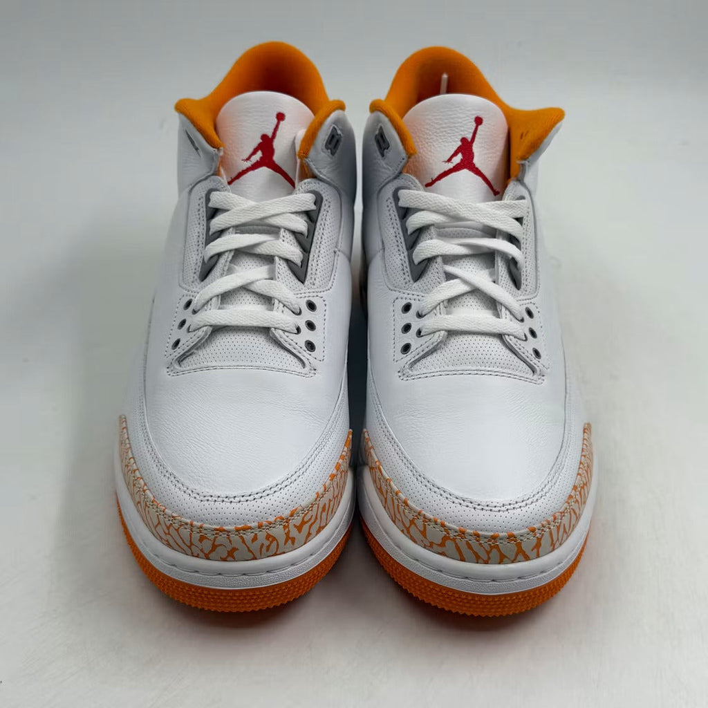 Air Jordan 3 Retro Orange Citrus (Women) product image 2, provided for visual reference and product detail review