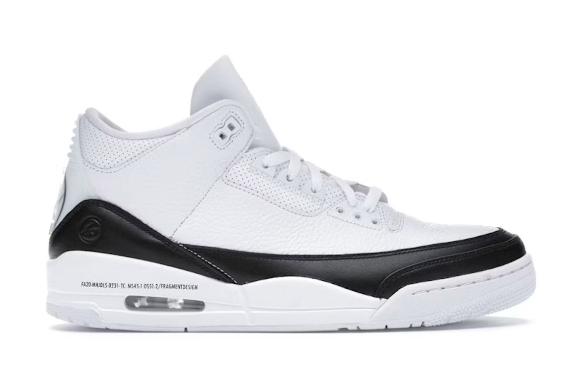 Air Jordan 3 Retro Fragment product image 1, provided for visual reference and product detail review