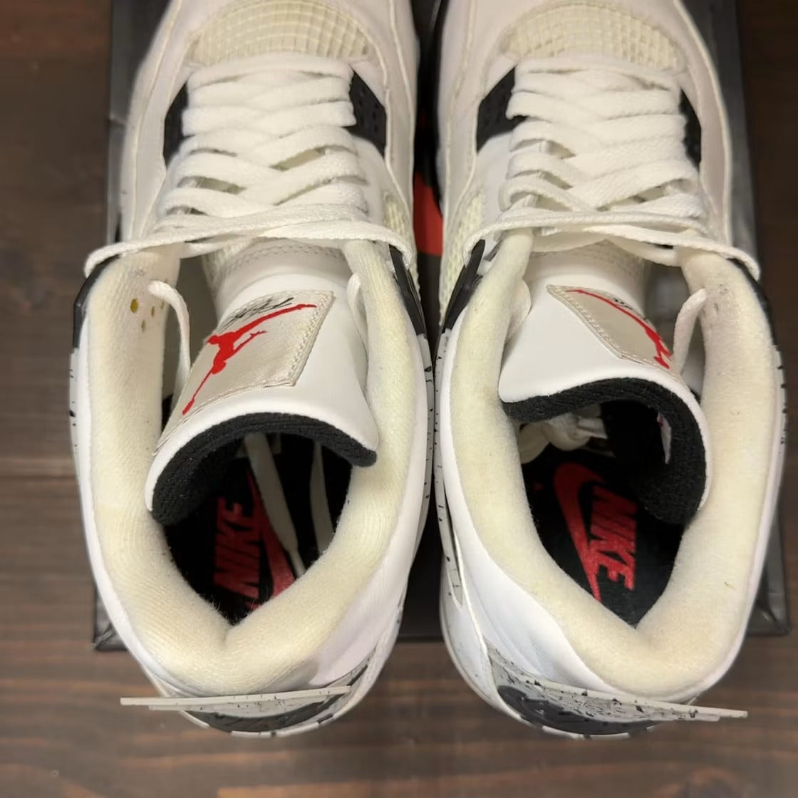Air Jordan 4 Retro White Cement (2016) product image 4, provided for visual reference and product detail review