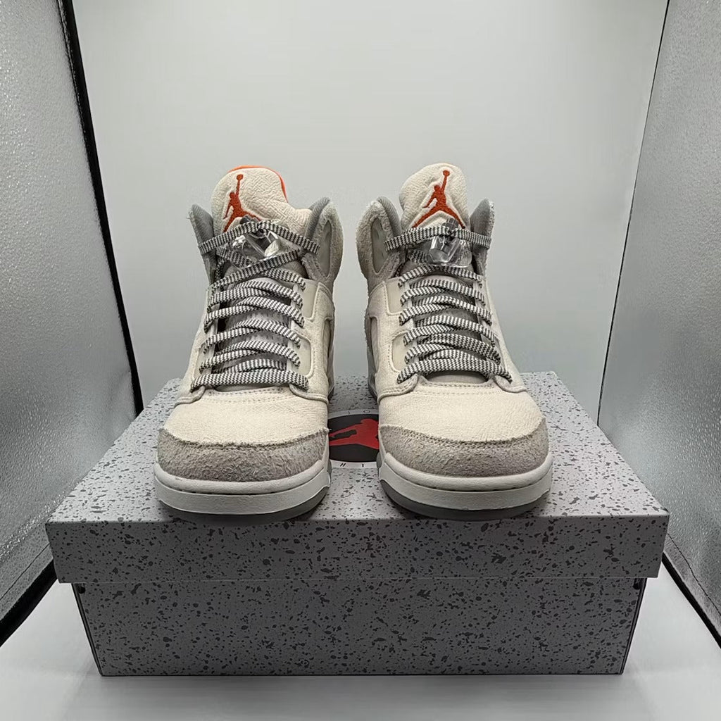 Air Jordan 5 Retro SE Craft Light Orewood Brown product image 3, provided for visual reference and product detail review