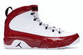 Air Jordan 9 Retro White Gym Red product image 1, provided for visual reference and product detail review