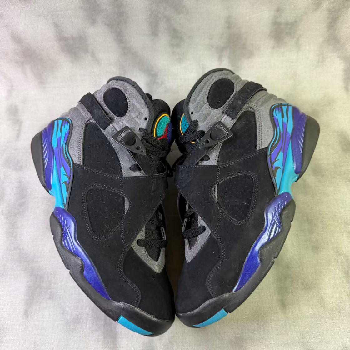 Air Jordan 8 Retro Aqua (2025) product image 2, provided for visual reference and product detail review