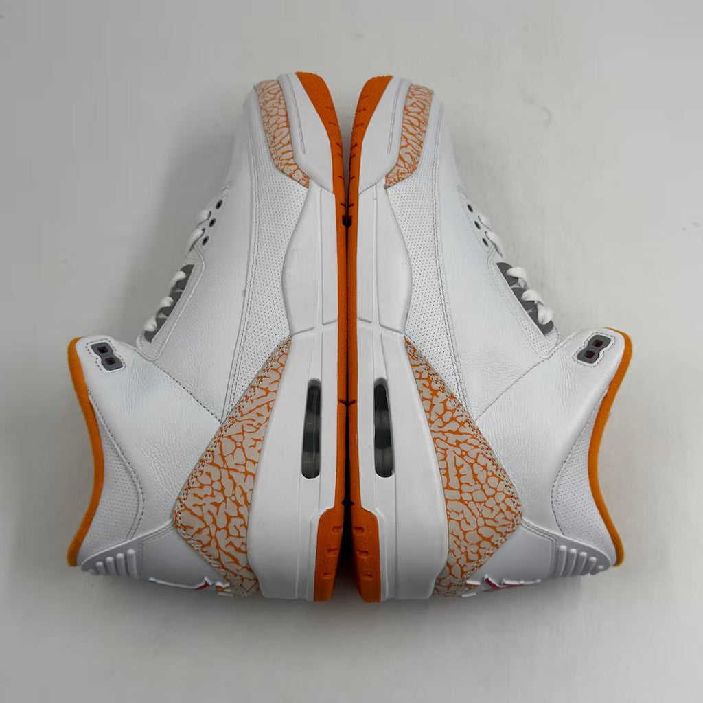 Air Jordan 3 Retro Orange Citrus (Women) product image 3, provided for visual reference and product detail review