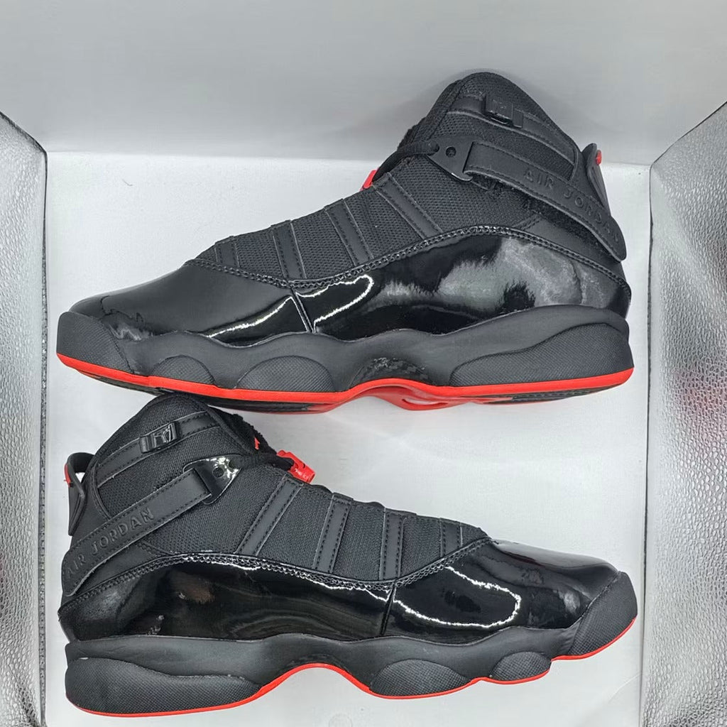 Air Jordan 6 Rings Black Infrared product image 4, provided for visual reference and product detail review