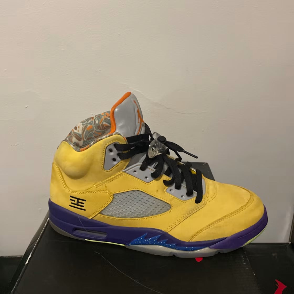 Air Jordan 5 Retro What The product image 3, provided for visual reference and product detail review