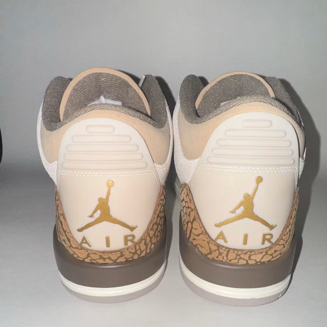 Air Jordan 3 Retro Palomino product image 4, provided for visual reference and product detail review