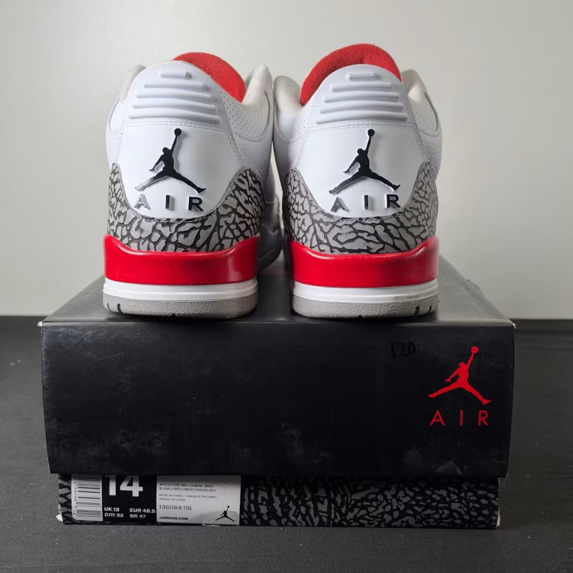 Air Jordan 3 Retro Hall of Fame product image 5, provided for visual reference and product detail review