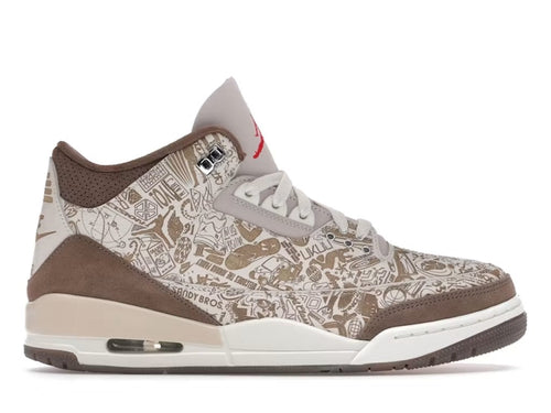 Air Jordan 3 Retro Laser Palomino product image 1, provided for visual reference and product detail review