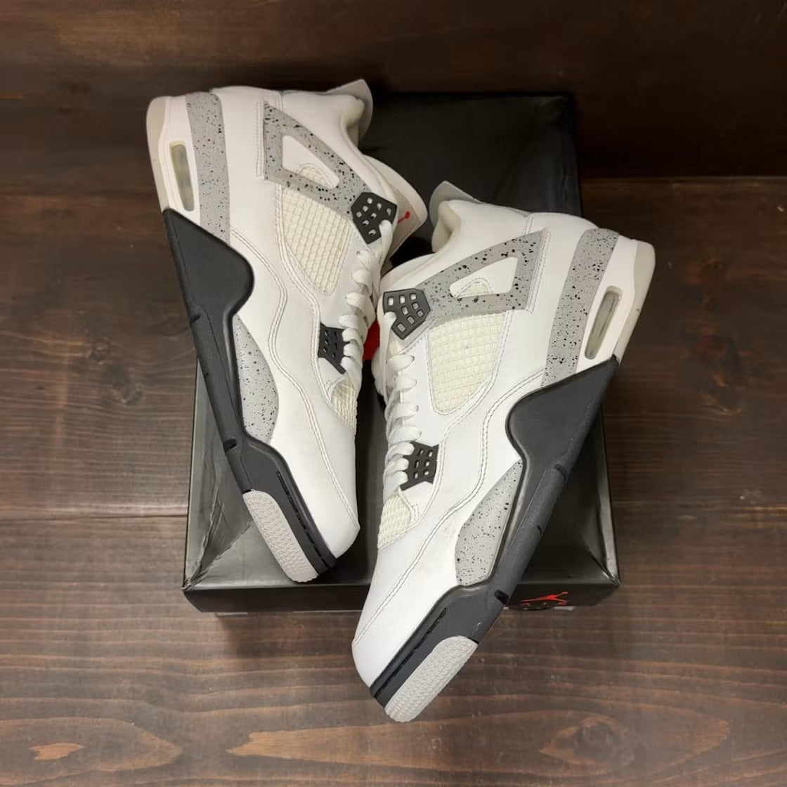 Air Jordan 4 Retro White Cement (2016) product image 2, provided for visual reference and product detail review