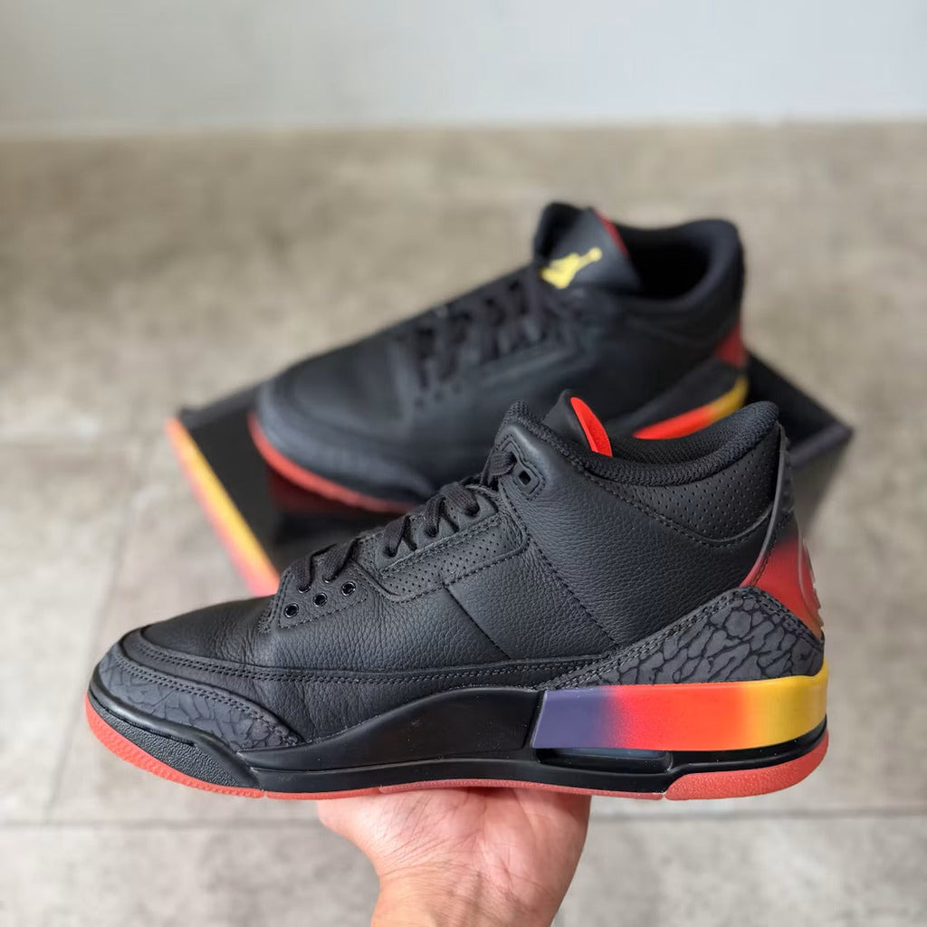 Air Jordan 3 Retro J Balvin Rio product image 3, provided for visual reference and product detail review