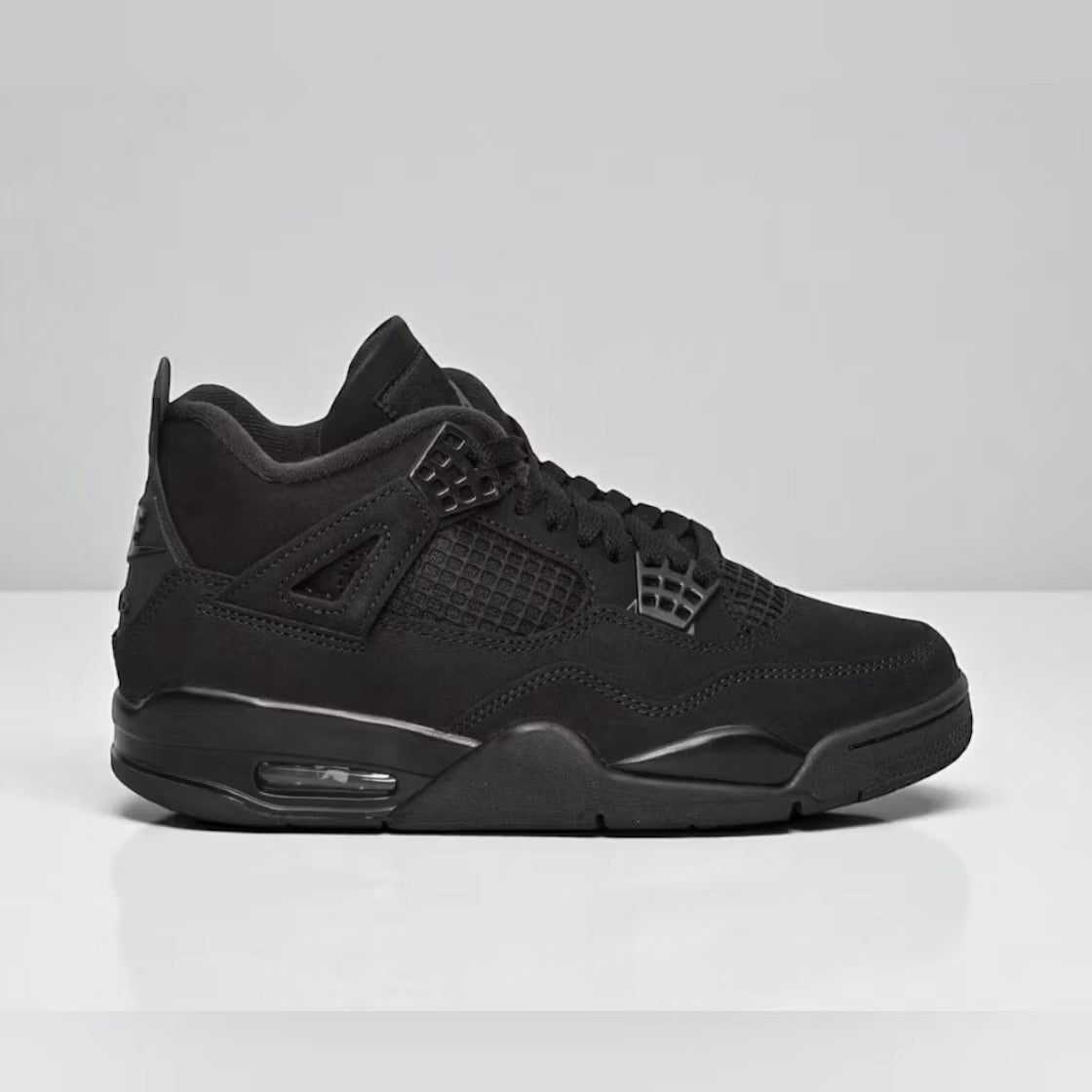 Air Jordan 4 Retro Black Cat (2025) product image 2, provided for visual reference and product detail review