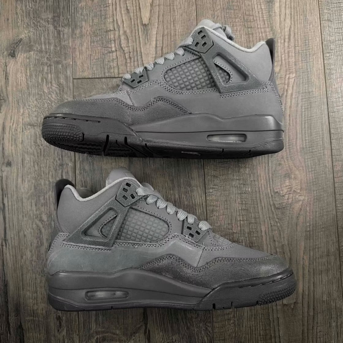 Air Jordan 4 Retro SE Paris Olympics Wet Cement (GS) product image 3, provided for visual reference and product detail review
