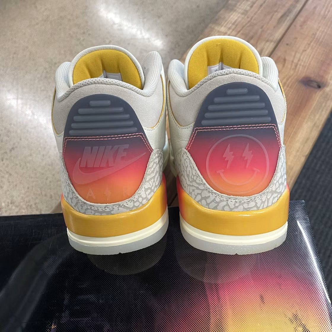 Air Jordan 3 Retro SP J Balvin Medellín Sunset product image 5, provided for visual reference and product detail review