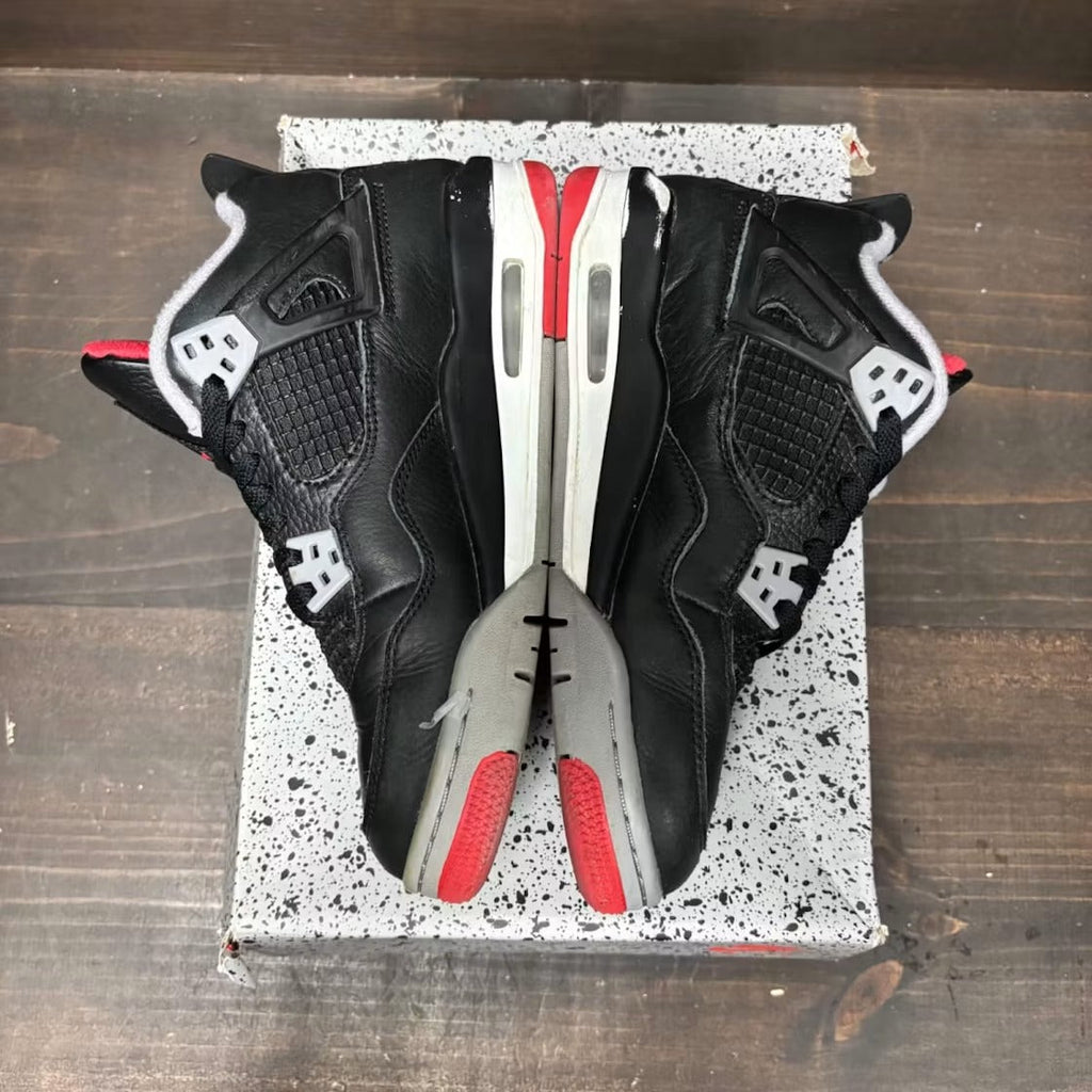 Air Jordan 4 Retro Bred Reimagined (GS) product image 4, provided for visual reference and product detail review