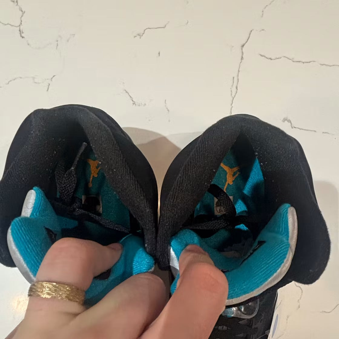 Air Jordan 5 Retro Aqua product image 4, provided for visual reference and product detail review