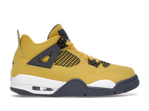 Air Jordan 4 Retro Lightning (2021) (GS) product image 1, provided for visual reference and product detail review