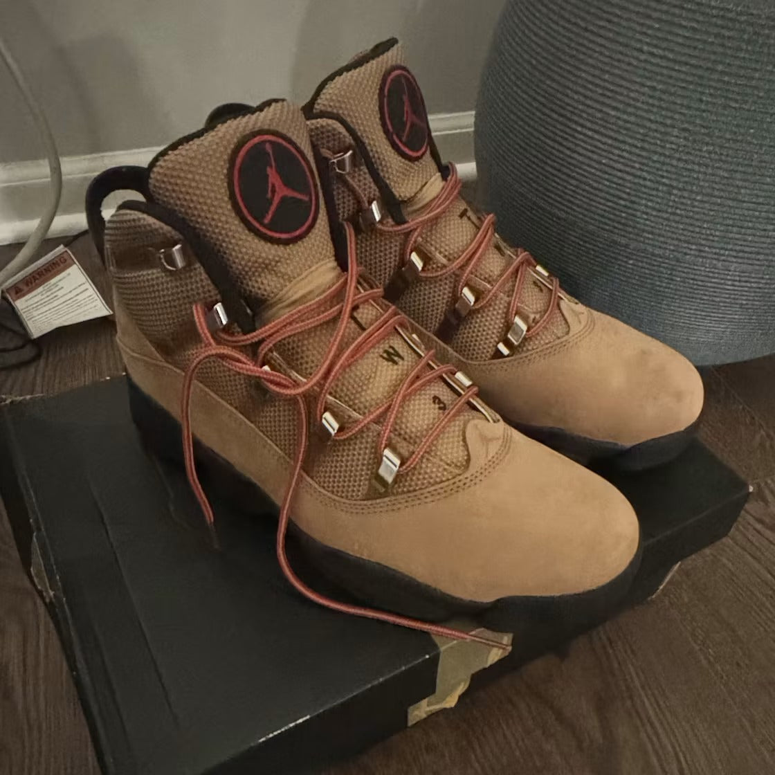 Air Jordan 6 Rings Winterized Rocky Tan (2023) product image 5, provided for visual reference and product detail review
