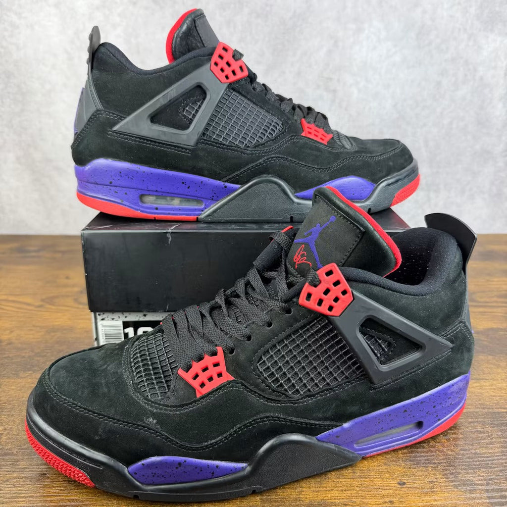Air Jordan 4 Retro Raptors Drake OVO (2019) product image 2, provided for visual reference and product detail review
