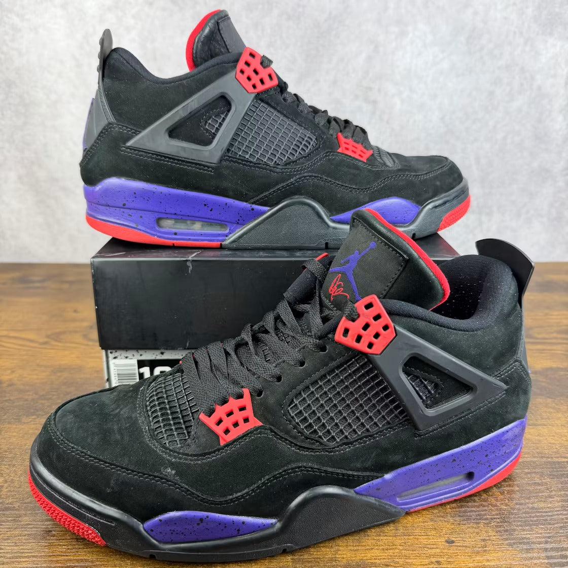 Air Jordan 4 Retro Raptors Drake OVO (2019) product image 2, provided for visual reference and product detail review