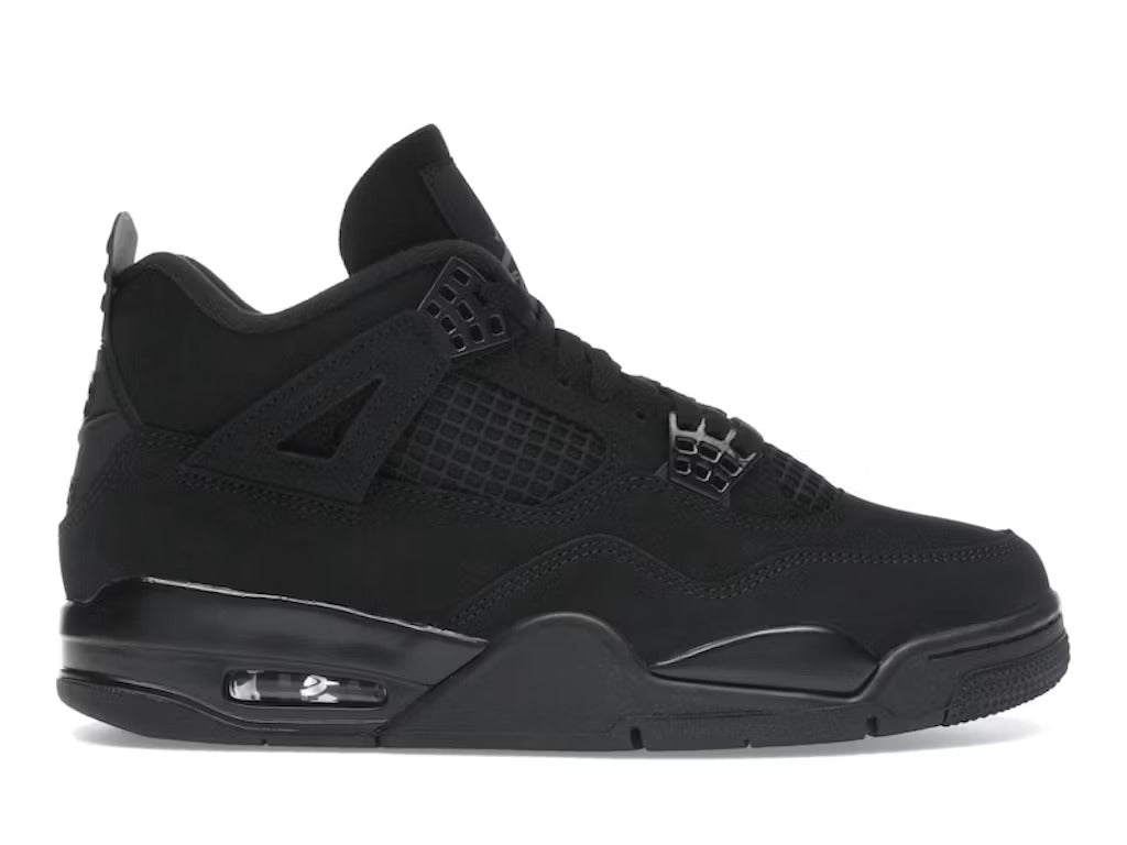 Air Jordan 4 Retro Black Cat (2025) product image 1, provided for visual reference and product detail review